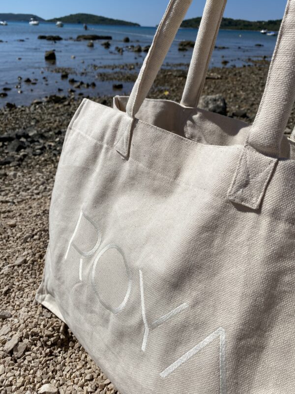 'Beach bag' off white - Image 3