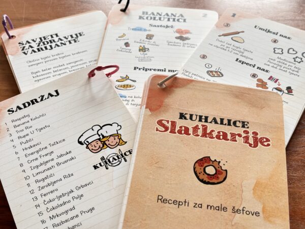 Kartice Slatkarije - jednostavni recepti za djecu