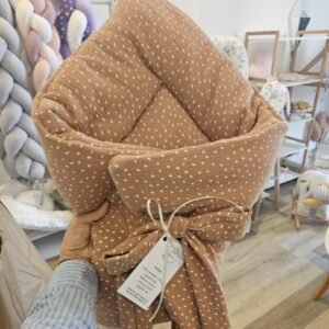 JASTUK ZA BEBE 3U1 MUSLIN boja cigle