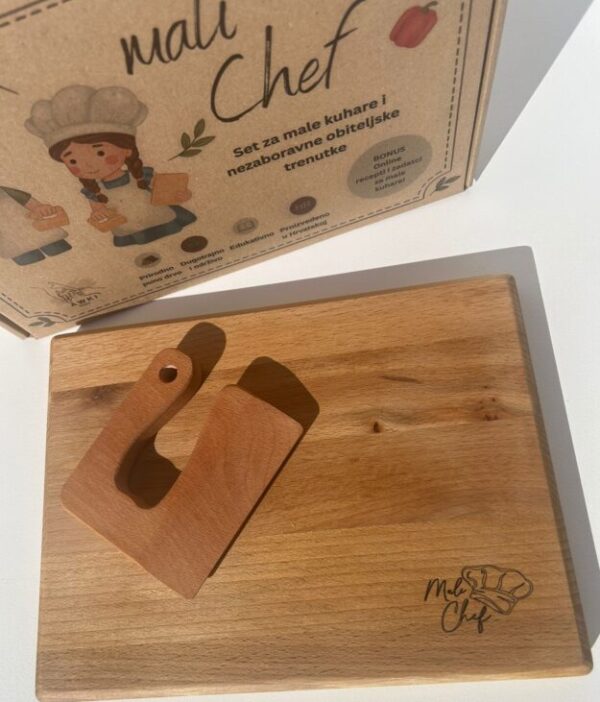 Mali Chef drveni set za djecu - Slika 4