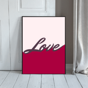 Poster za zid - Love