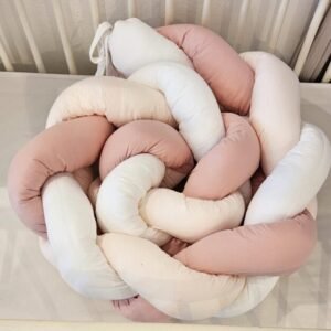 PLETENICA ZA KREVETIĆ PUDER ROZA