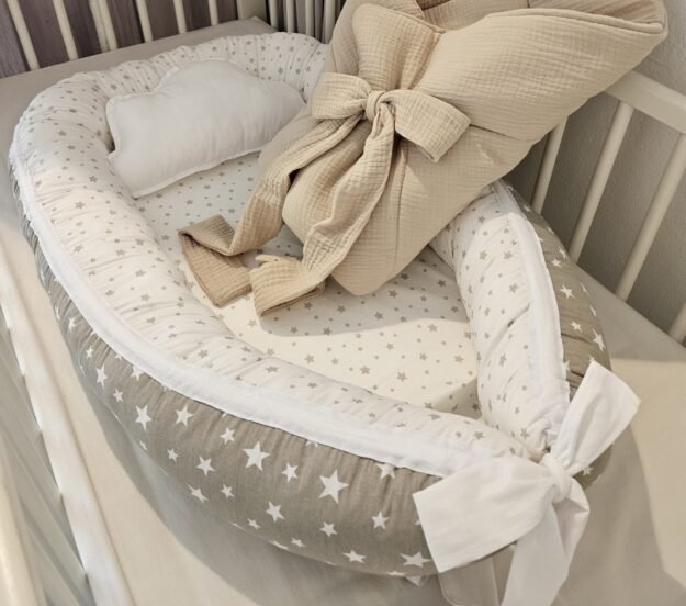 Gnijezdo za bebe ''Zvijezdice'' - bež